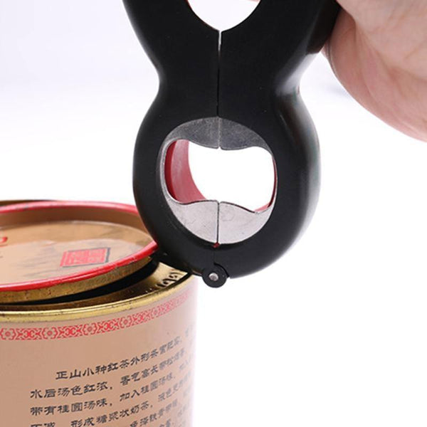 Multifunctional 6 In 1 Jar Gripper Bottle Can Openers