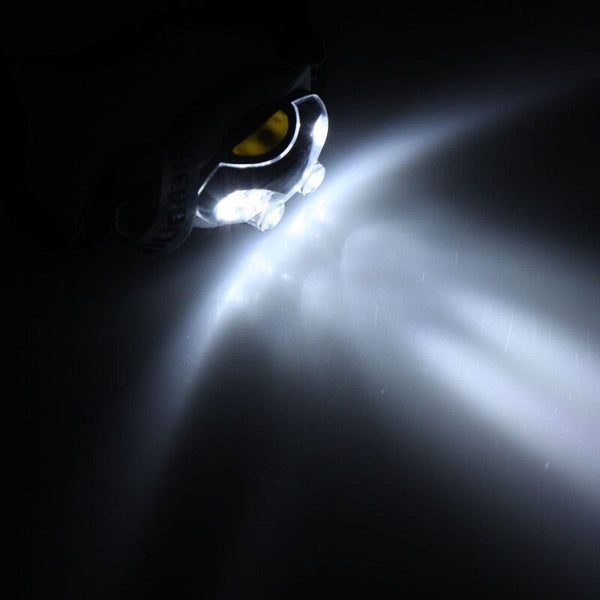 6 Led 1200 Lumens Outdoor Water Resistant Headlight Head Torches