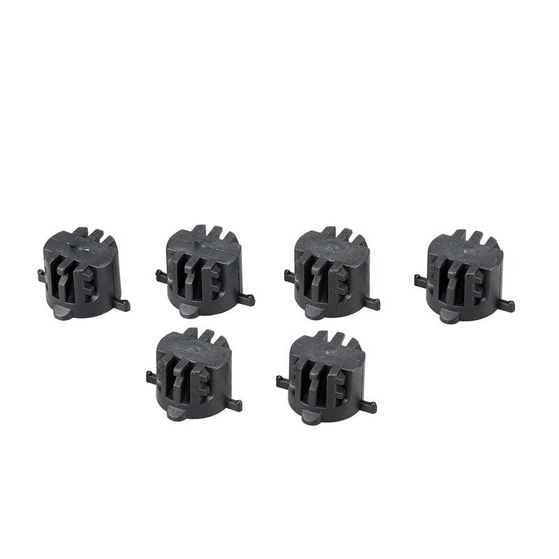 6 Pcs Surfboard Rail Plug Fcs Fin Plugs With 9Mm Screws Leash Fin Screws