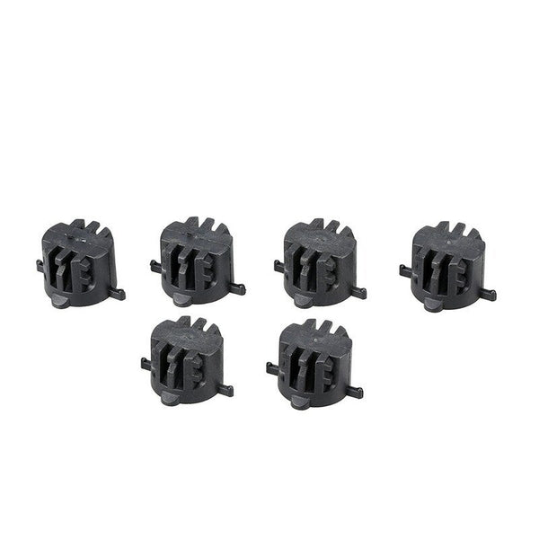 6 Pcs Surfboard Rail Plug Fcs Fin Plugs With 9Mm Screws Leash Fin Screws