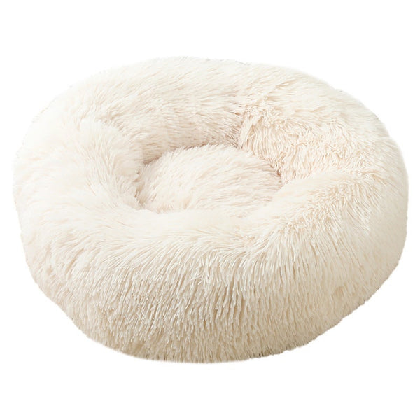 60 X 60Cm Soft Fluffy Pet Dog Cat Round Bed Pet Beds
