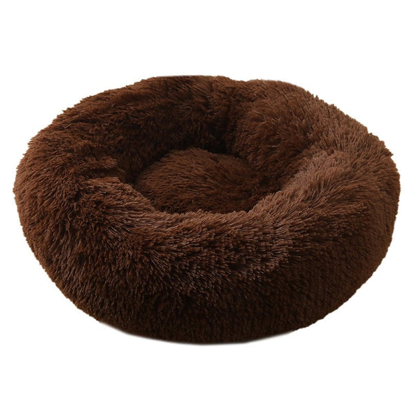 60 X 60Cm Soft Fluffy Pet Dog Cat Round Bed Pet Beds