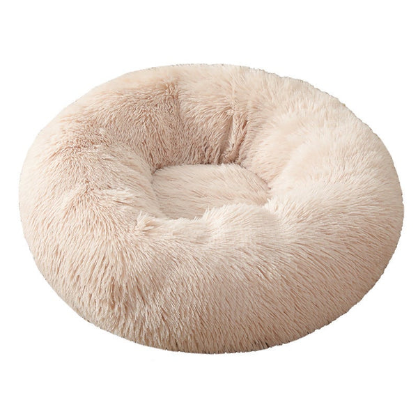 60 X 60Cm Soft Fluffy Pet Dog Cat Round Bed Pet Beds