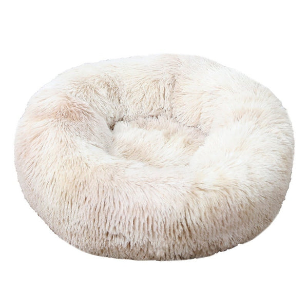 60 X 60Cm Soft Fluffy Pet Dog Cat Round Bed