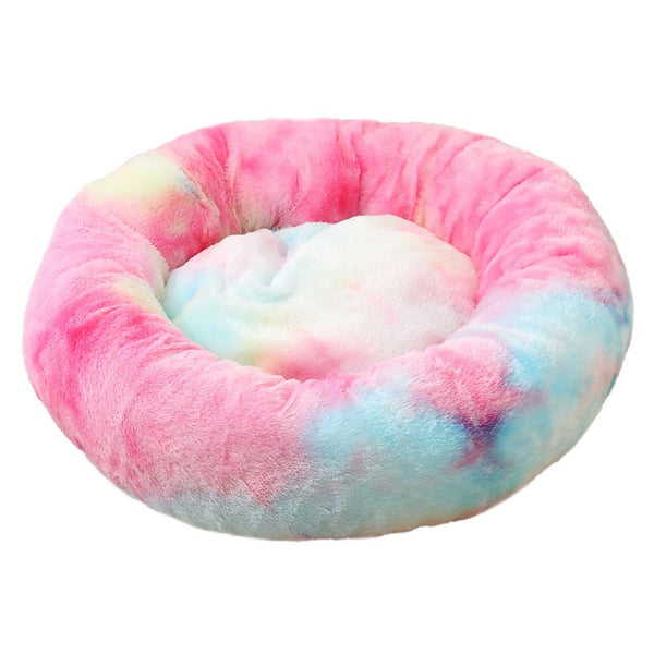 60 X 60Cm Soft Fluffy Pet Dog Cat Round Bed Pet Beds
