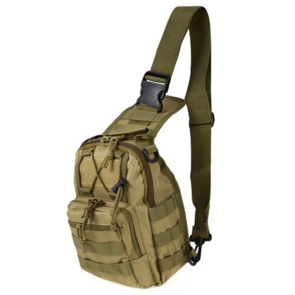 600D Outdoor Sports Bag Shoulder Military Camping Hiking Tactical Backpack Travel Trekking Khaki Other Bags