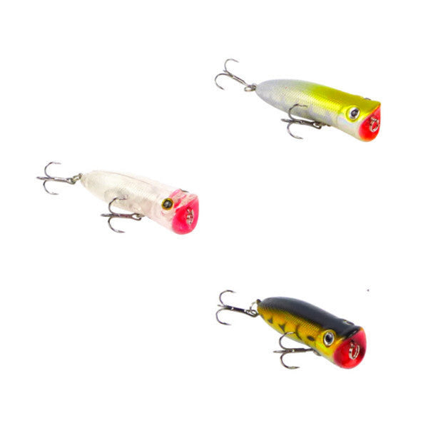 Toppu Mizzu Popper Black & Gold 55Mm Baits & Lures