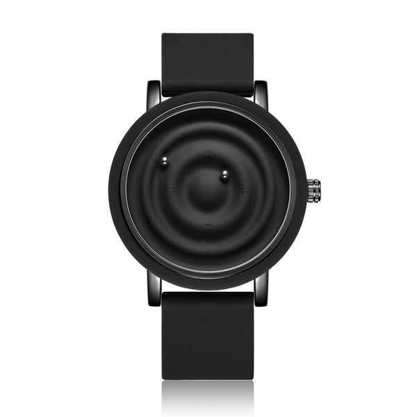 Fashion Silicone Watch Unisex Innovative Creative Trendy Floating Ball Watches