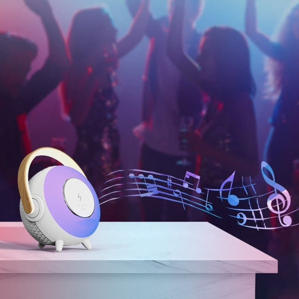 Wireless Charger Bluetooth Portable For Outdoor Use With Alarm Clock Chargers & Cradles