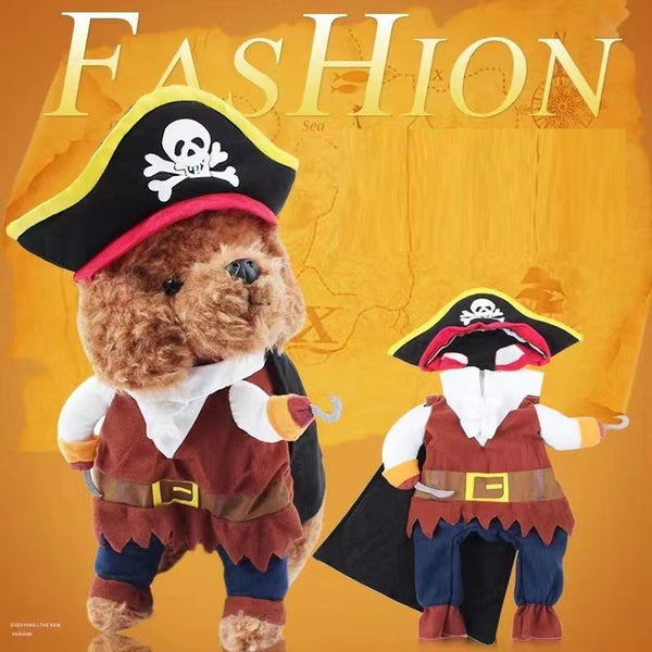 Universal Two Legged Pet Dog Pirate Transformation Costume For Cute And Unique Pets Dog Clothing & Shoes