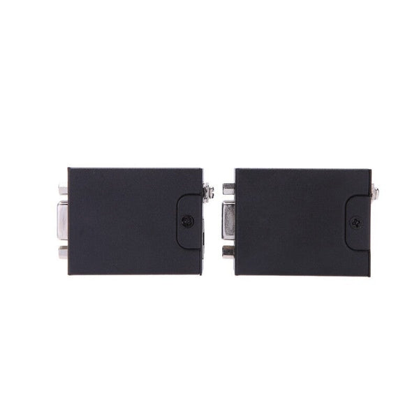 60M Vga Signal To Rj45 Extender Transmitter Receiver Set Single Ethernet Cable Monitor/Av Cables & Adapters