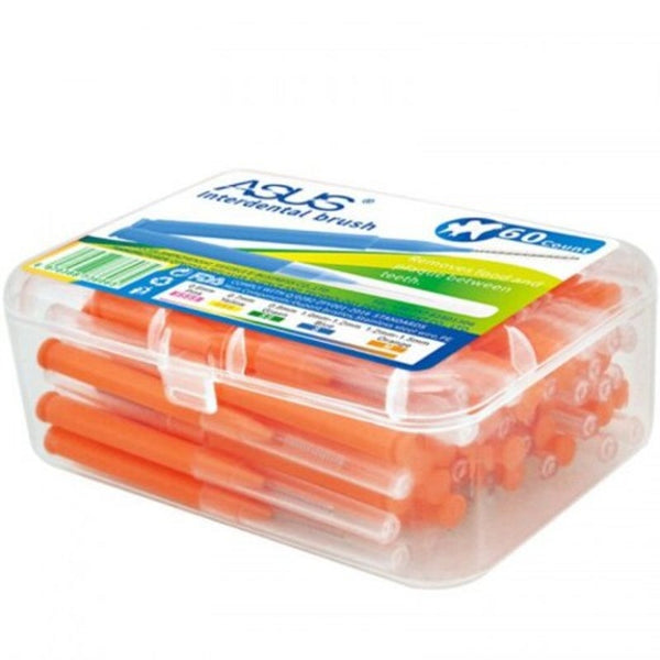 60Pcs 0.6 1.5Mm Interdental Brushes Health Care Tooth Flossing Head 0.6Mm Dental Floss & Flossers