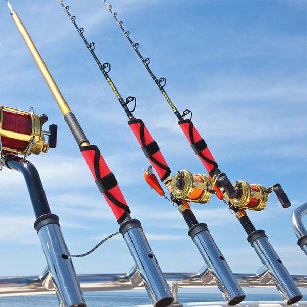 6 Piece Set Of 5.9 Inch Lure Wraps. Doubles As Covers Gloves Hook Protectors. Keeps Anglers Safe While Fishing. Other Tackle & Accessories