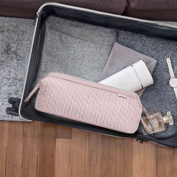 Beige Case For Dyson Airwrap & Revlon Tools: Travel Bag Organizer. Hair Dryers