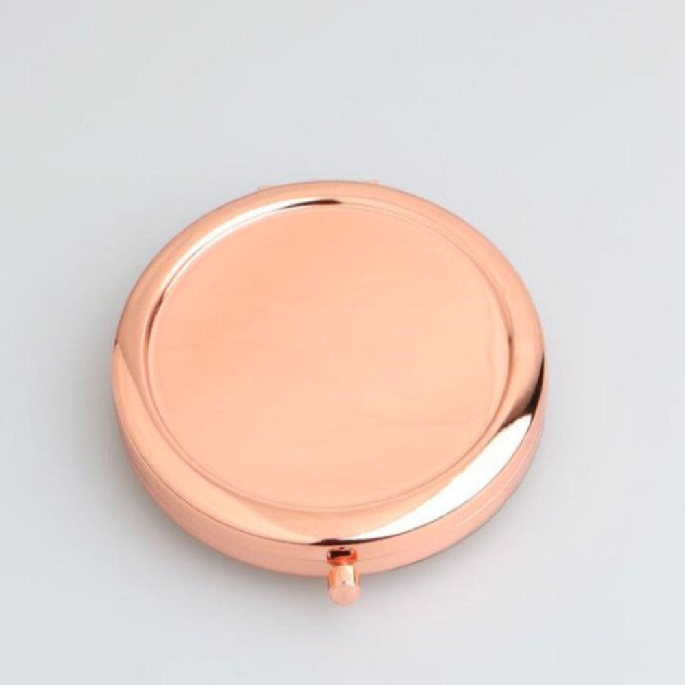 Mini Pocket Cosmetic Compact Mirror Foldable Double Sides Girl Beauty Tools Makeup Mirrors