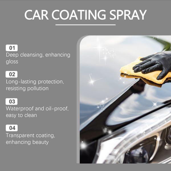 Automotive Ceramic Coating Spray Finish Maintenance Cleaning Decontamination Repair Scratch Retreader Other Automotive Care Supplies