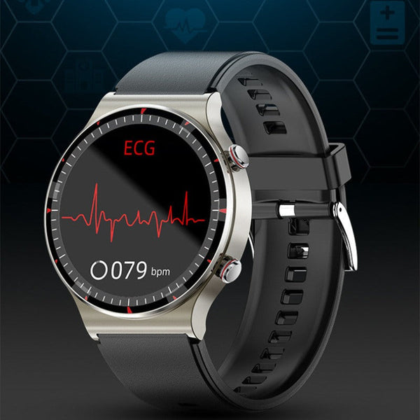 Smartwatch Ecg Ppg Heart Rate Blood Pressure Oxygen Body Temperature Hrv Watch