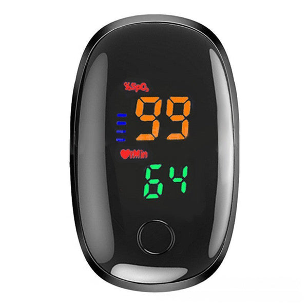 Reusable Lightweight Finger Pulse Oximeter For Outdoor Enthusiasts (Hiking Skiing Cycling) Oximeters