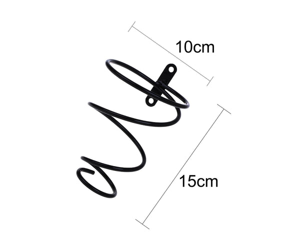 Wine Bottle Rack Rustproof Iron Wall Mounted Decor Art Barware Racks