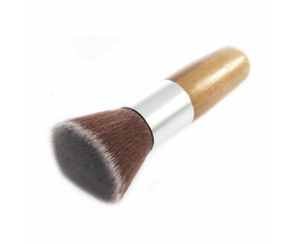 Handle Flat Top Makeup Brush Blush Foundation Powder Cosmetic Tools Brushes