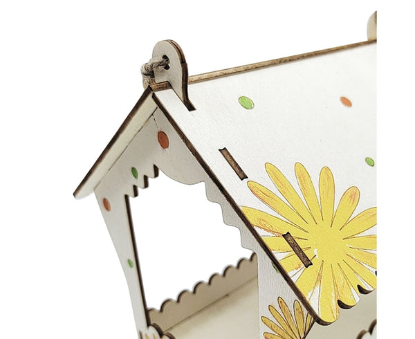 Diy Decorative Bird Feeder House Mini Garden