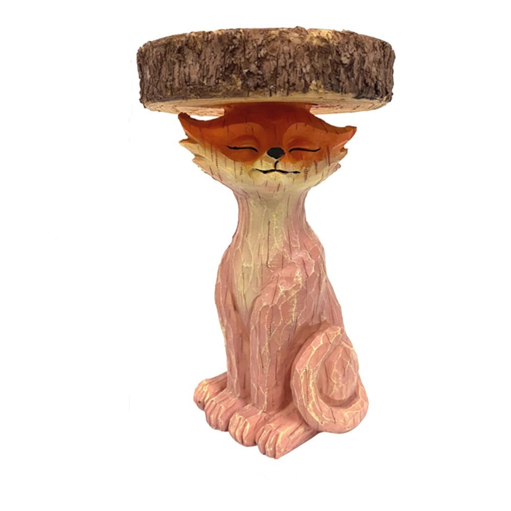 Bird Feeder Animal Design Attractive Pet Supplies Fox Hedgehog Shape Outdoor Bird Feeders