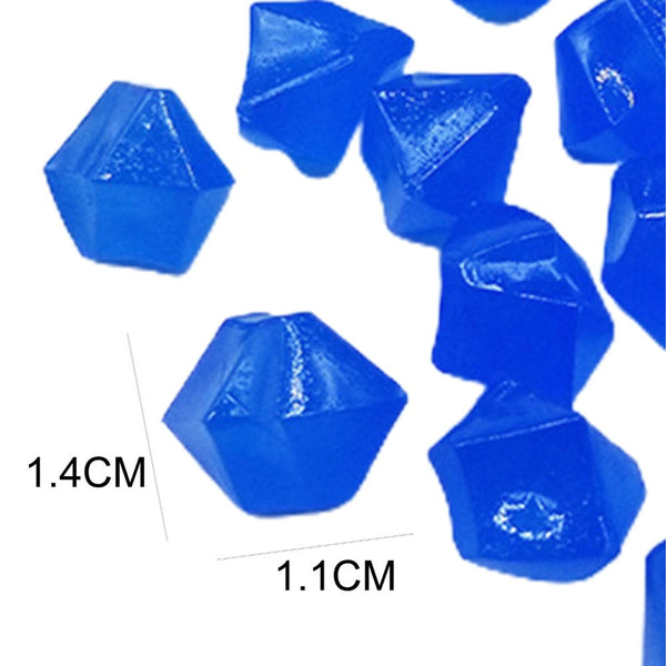 300Pcs Dark Aquarium Pebbles Decorative Walkways Garden Path Luminous Stones Pebbles Stones & Step Stones