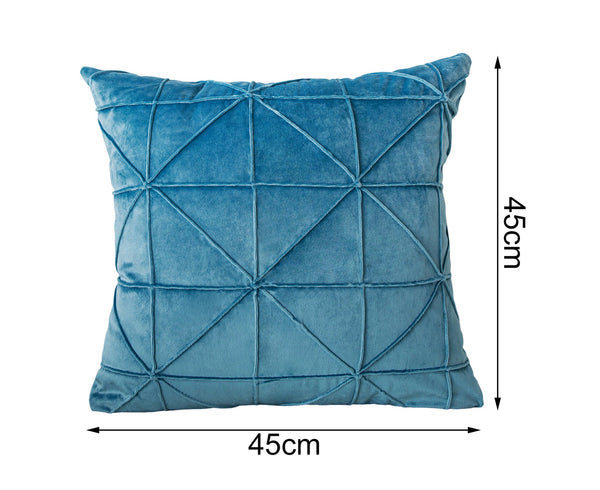 Square Soft Velvet Decorative Throw Pillow Cushion Cover Home Cushions & Decorative Pillows