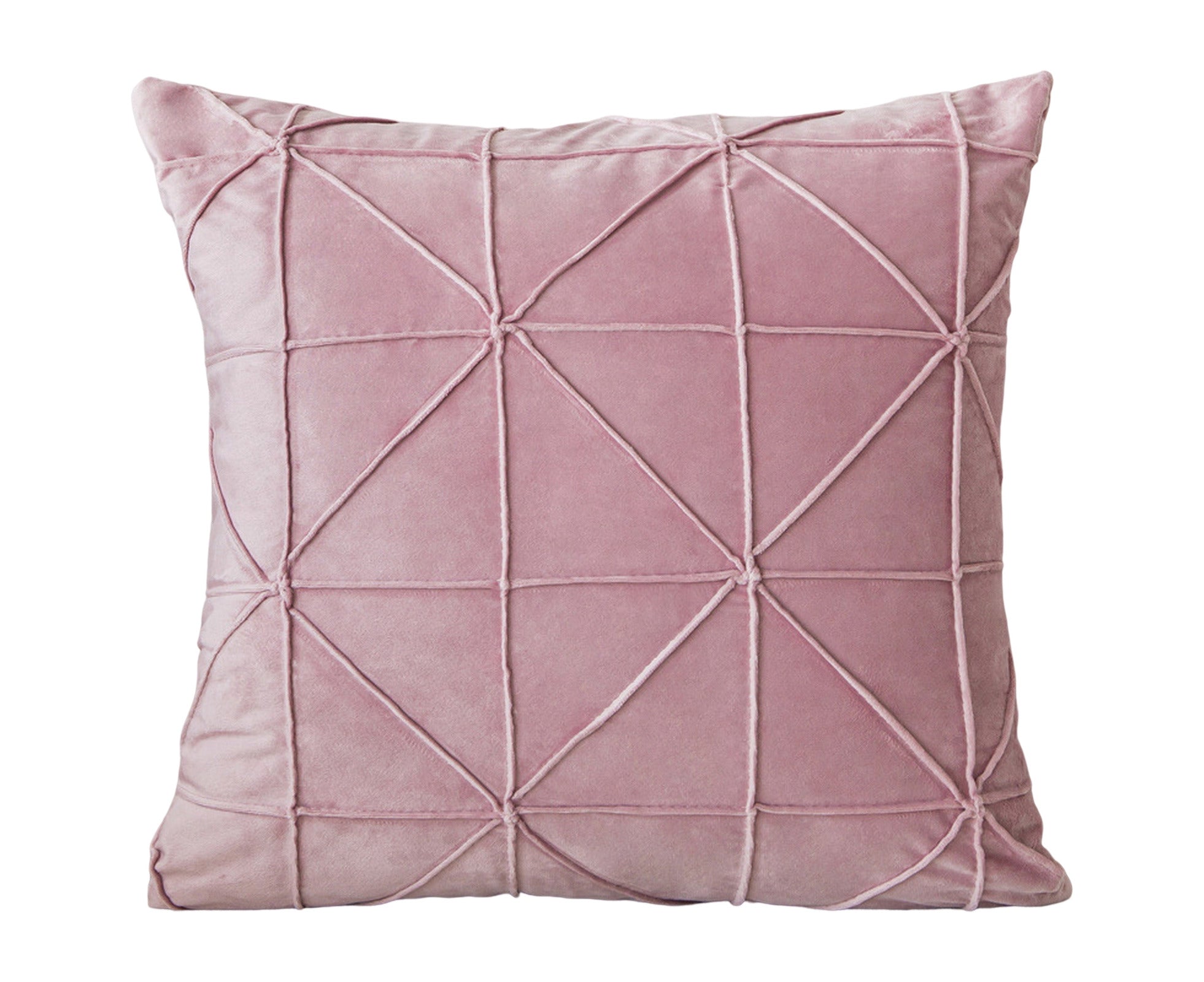 Square Soft Velvet Decorative Throw Pillow Cushion Cover Home Cushions & Decorative Pillows