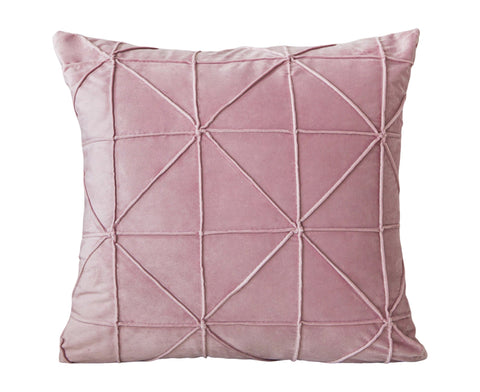 Square Soft Velvet Decorative Throw Pillow Cushion Cover Home Cushions & Decorative Pillows
