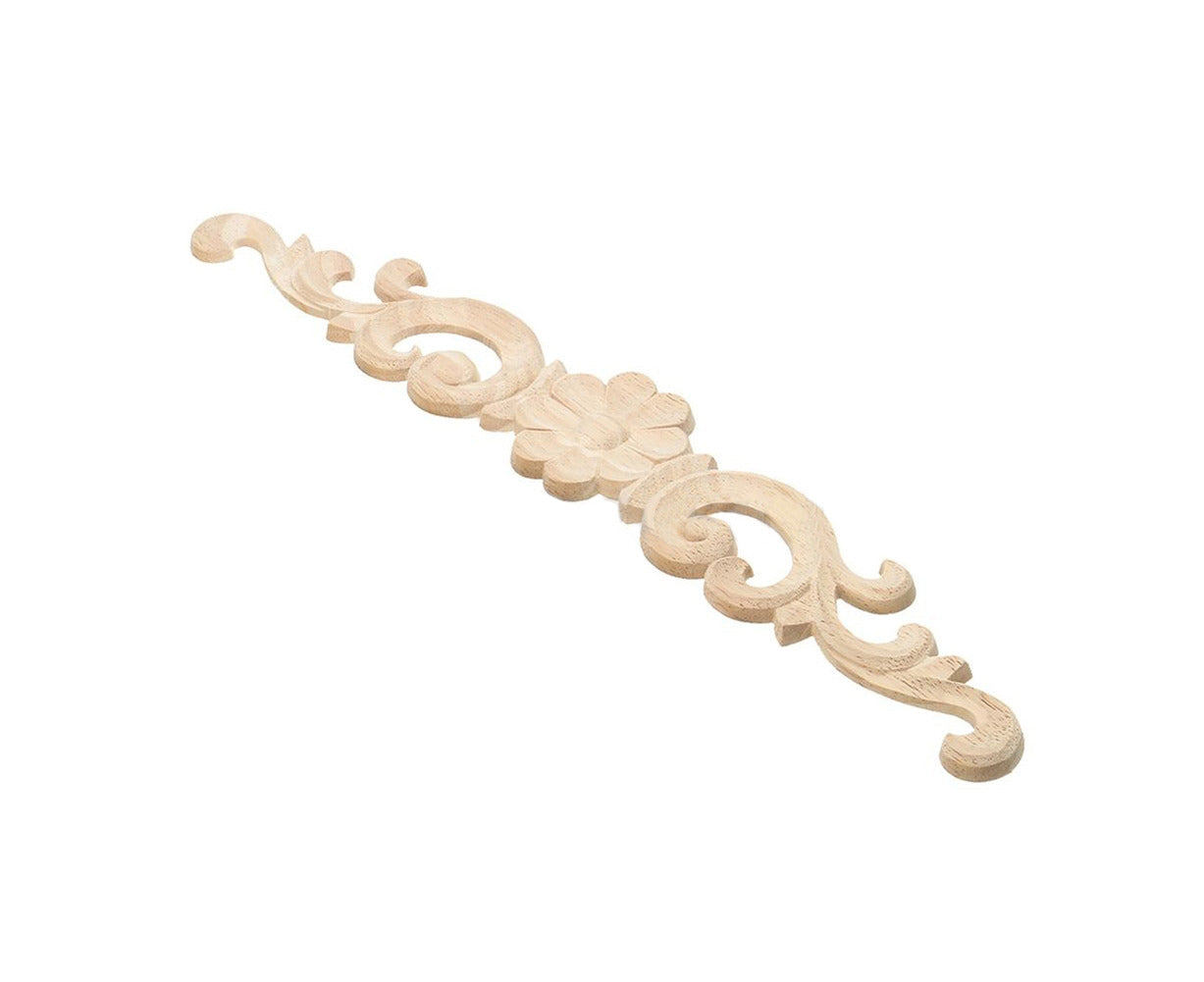 Wood Carved Corner Onlay Applique Style Door Furniture Cabinet Decor Accents & Trim