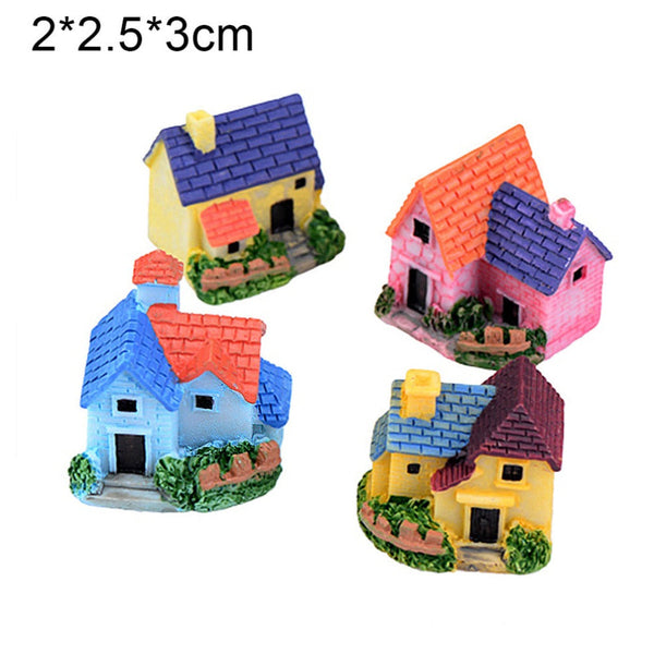 Fairy Miniatures Castles Terrarium Figurines House Villa Woodland Garden Decoration Sculptures & Figurines