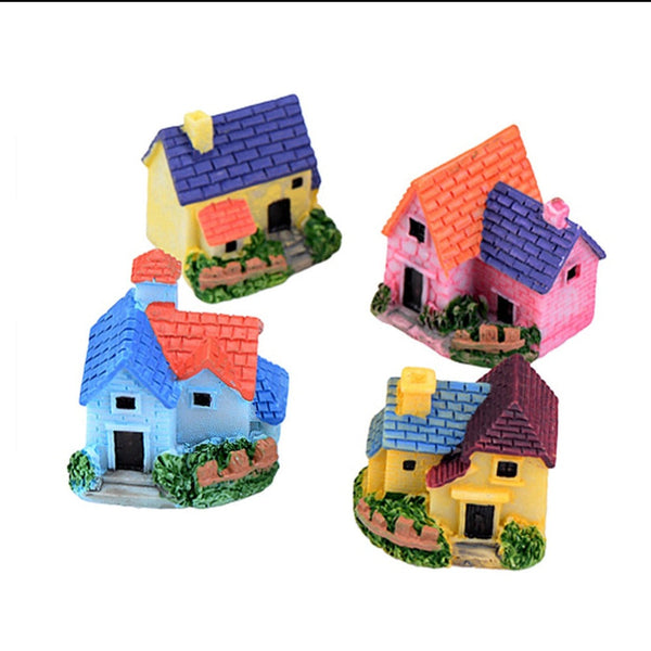 Fairy Miniatures Castles Terrarium Figurines House Villa Woodland Garden Decoration Sculptures & Figurines