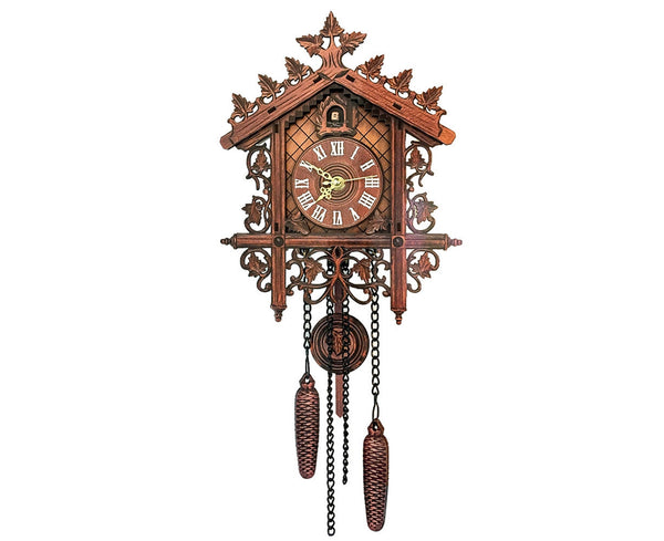Tree House Hanging Cuckoo Wall Clock Bedroom Office Decor Wall Clocks