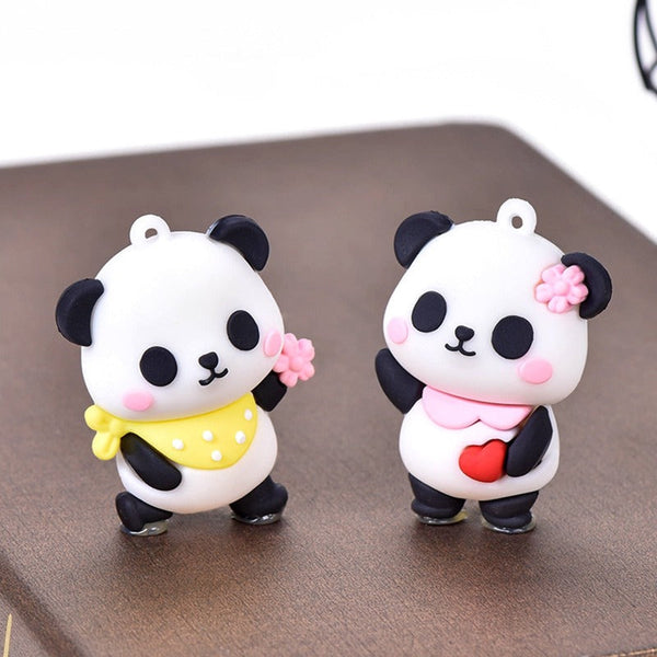 Cartoon Little Panda Small Statue Figurine Crafts Ornament Miniatures