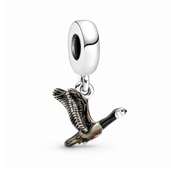 Veile Studios S925 Sterling Silver Eternal Confession Double Surround Heart Motorcycle Accessories Charms & Charm Bracelets