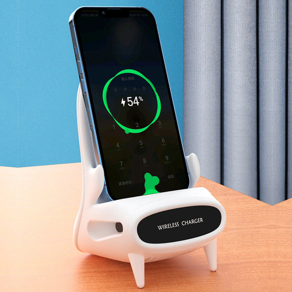Mini Chair Wireless Charger Desk Mobile Phone Holder Chargers & Cradles