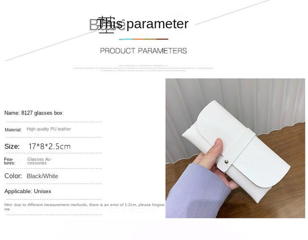 Glasses Case Bag Polarized Card Button Box Eyeglass Cases & Storage