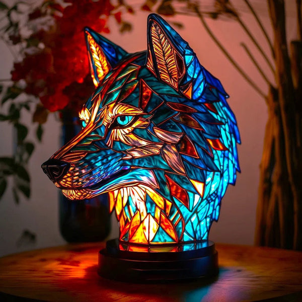 Magical Led Ornament Creative Home Usb Plug Luminous Decoration Resin Statue Seasonal Decorations