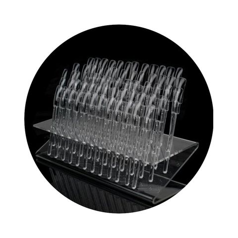 64 Hole Rack Nail Display Stand Board Polish Nail Art Tools