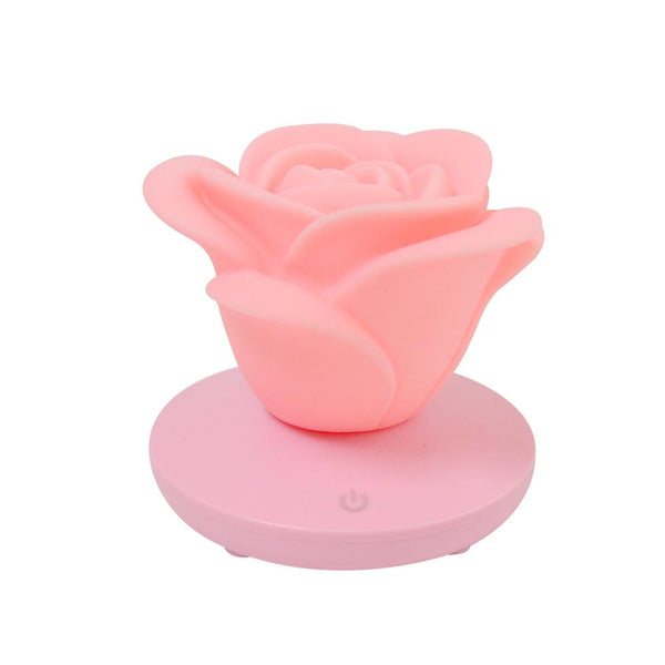 Romantic Rose Shape Dimming Touch Rechargeable Mini Flower Night Light Night Lights