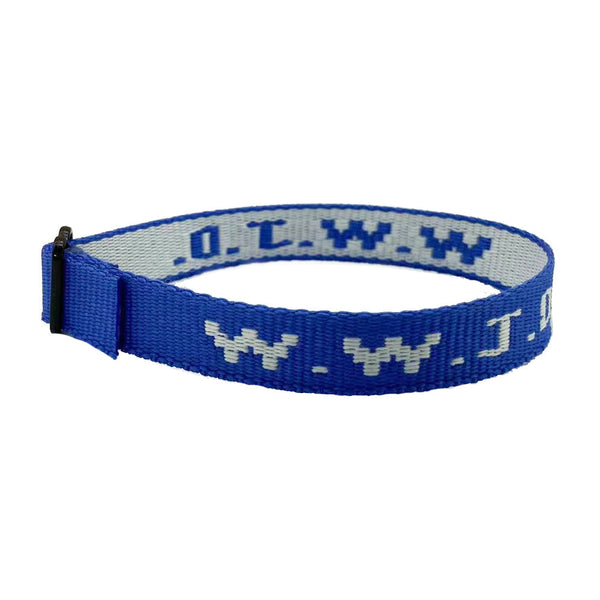 Alphabet Jacquard Printed Wrist Strap Bracelet Unisex Wwjd Adjustable Bracelets