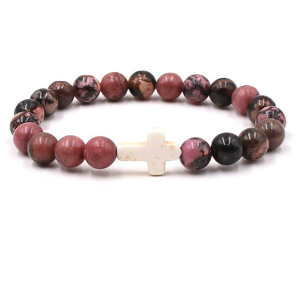 Fashion Bead Jewelry Cross Bracelet Bracelets