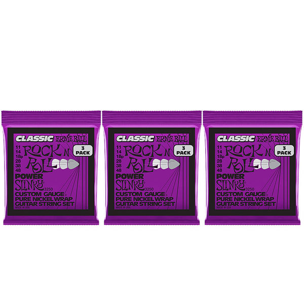 Eb Regular Slinky Classic Pure Nickel Electric Guitar Strings 10 46 Gauge (P03251) Guitar Accessories