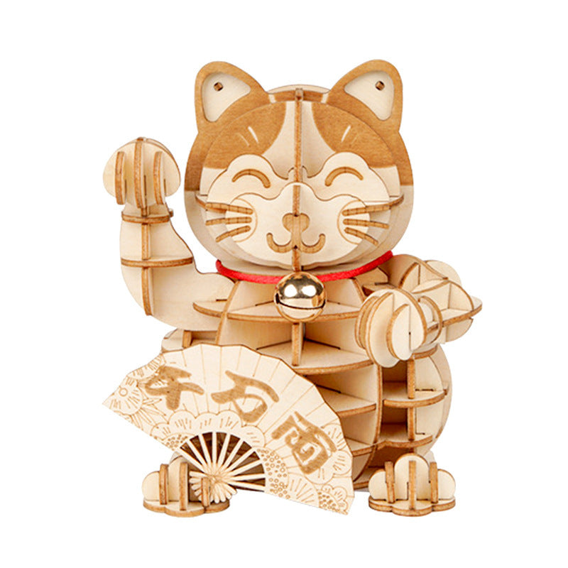 Robotime 3D Plutus Cat Model Puzzles