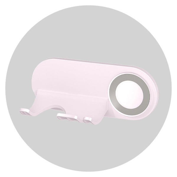 No Drill Magnetic Hair Dryer Wall Mount Synthetic Plastic For Dyson / Leihen Kexi Colours Gray And White Hair Dryers