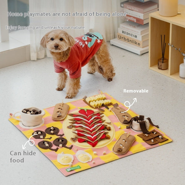 Pad Food Leakage Storage Toy For Dogs And Cats Interactive Snuffle Mat Dog Snuffle Mats