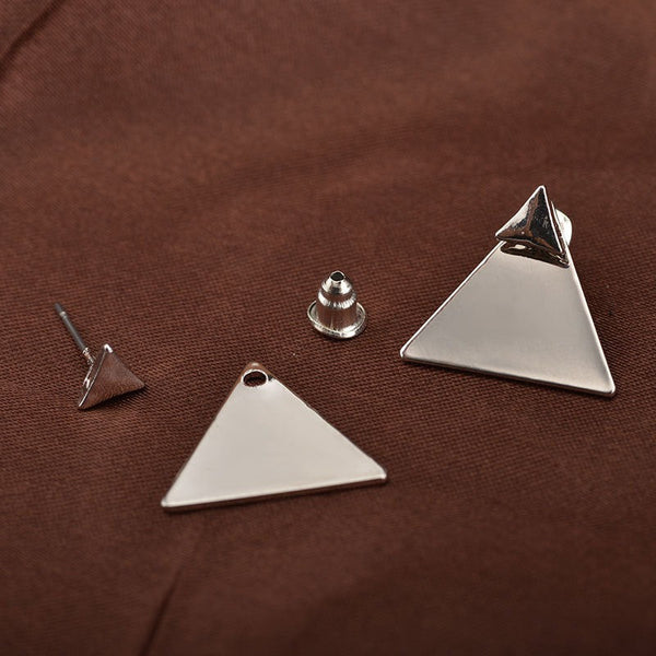 Veile Studios Female Creative Minimalist Design Alloy Geometric For Fashion Jewellery Earrings