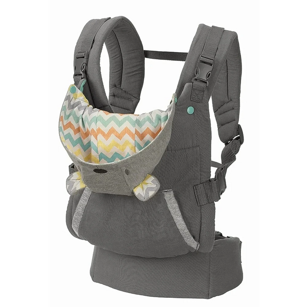 Ergonomic Bear Themed Cotton Baby Shoulder Strap Carrier With Hat Multifunctional Portable Detachable Breathable Carriers Slings & Backpacks