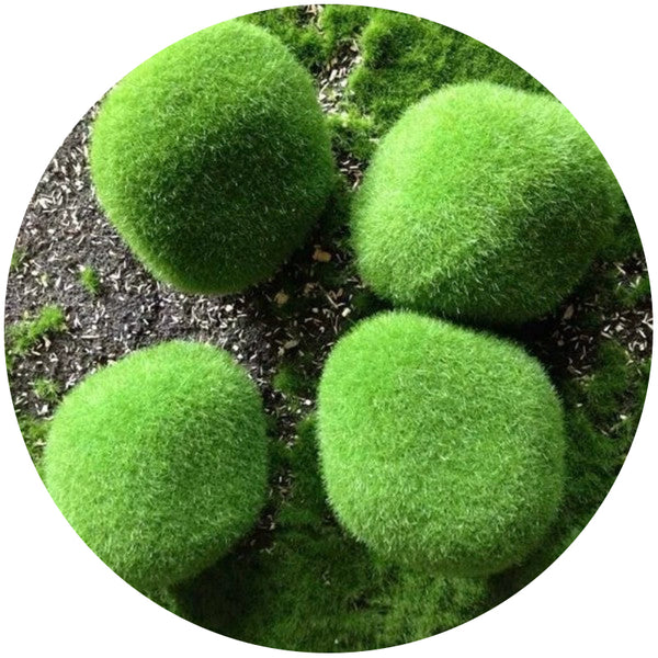 Mossy Stone Artificial Green Rock Flower Arrangement Material Artificial Plants
